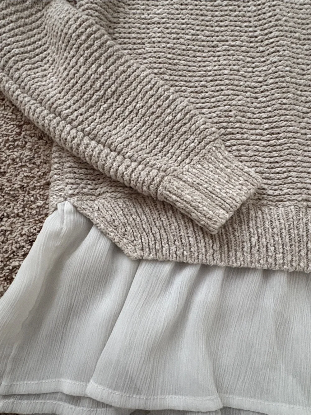 Abercrombie & Fitch textured knit